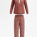 Pijama Largo Mujer Adorable Caldera
